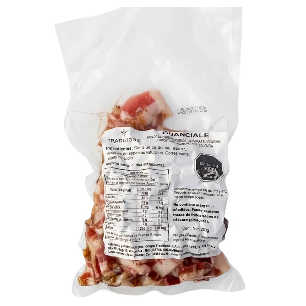 Guanciale de Cerdo
