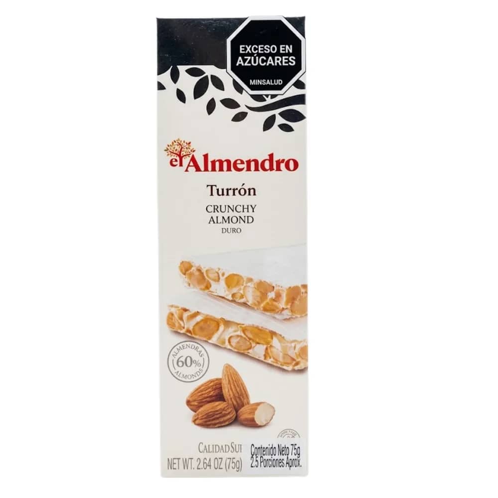 Turrón con Almendras
