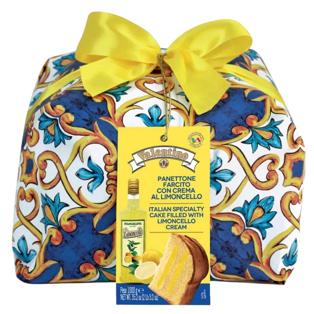 Panettone Premium Relleno con Crema de Limoncello
