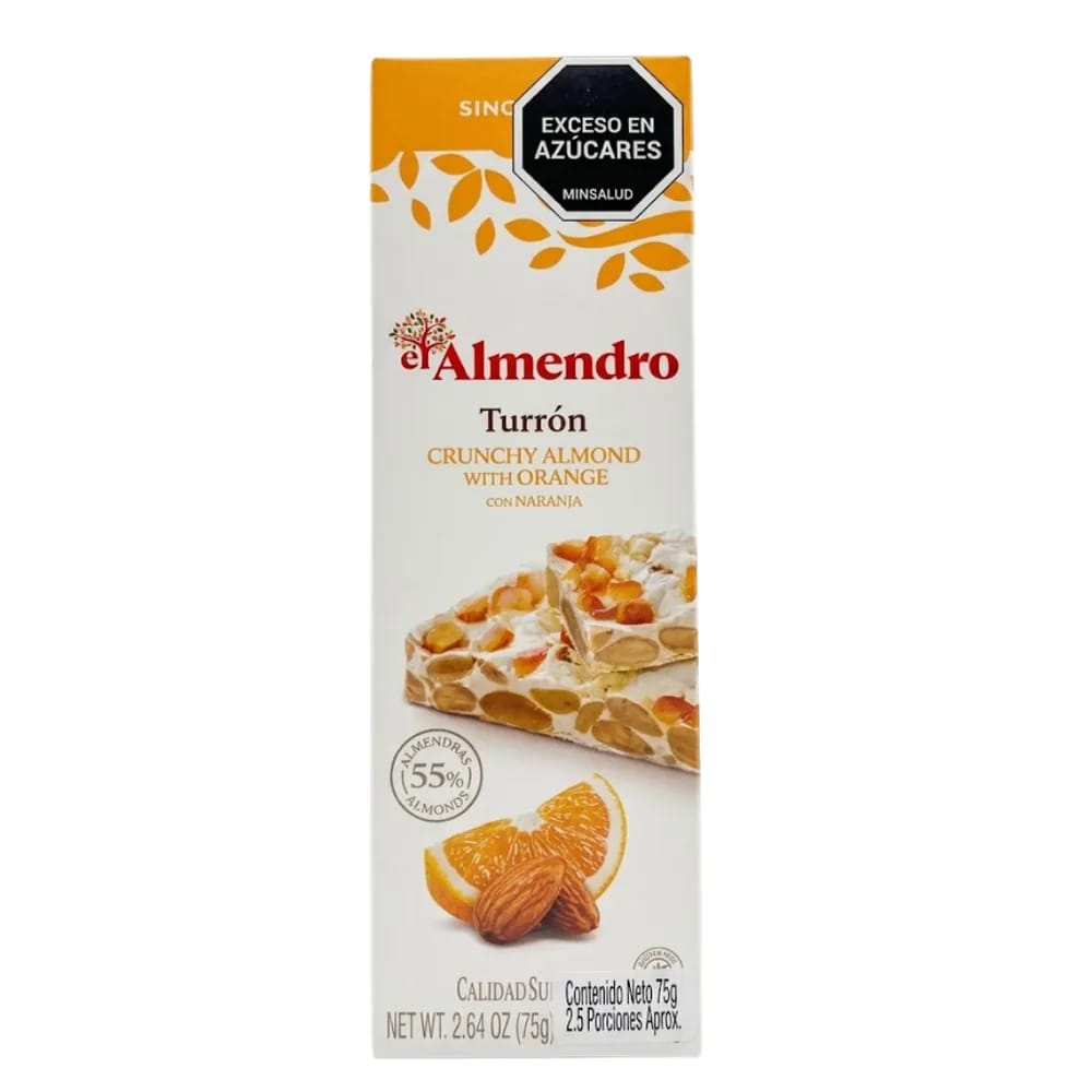 Turrón con Naranja